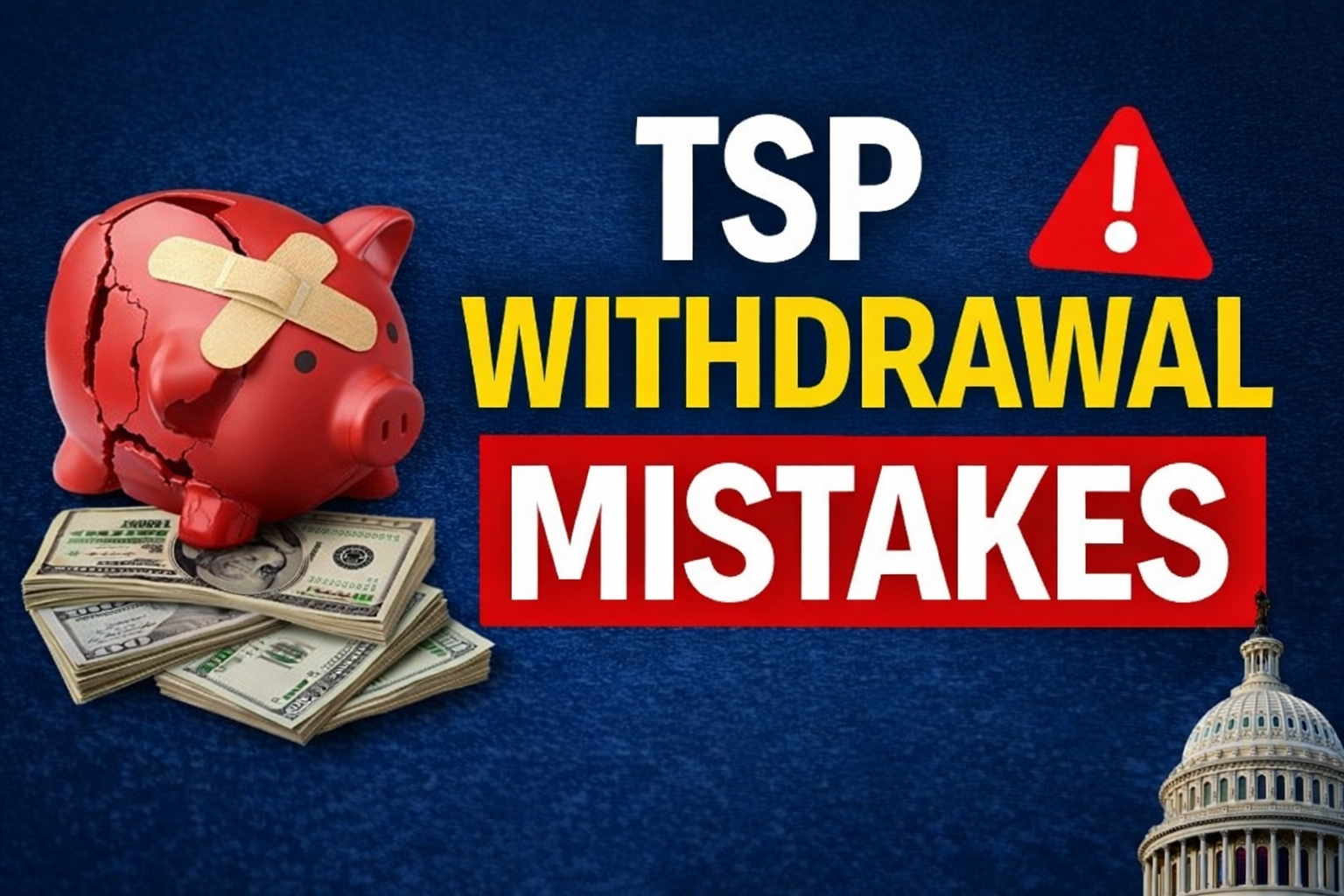 TSP Withdrawal Mistakes